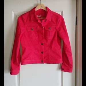 Red jeans jacket by parasuco